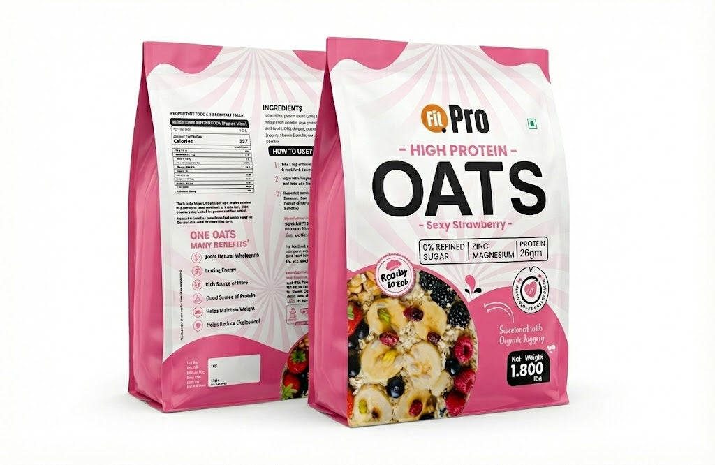 High Protein Oats - Sexy Strawberry