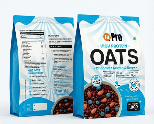 High Protein Oats - Chocolate Mixnut & Berry